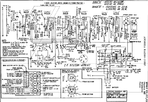 616 Ch= D6B; Andrea Radio Corp.; (ID = 383677) Car Radio