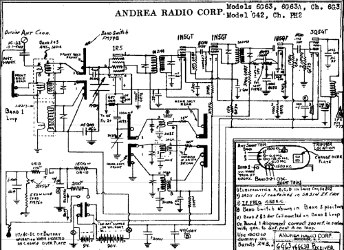 6G63A ; Andrea Radio Corp.; (ID = 394767) Radio