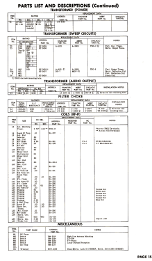 TVL-16 Ch= VL-16; Andrea Radio Corp.; (ID = 2862794) Television