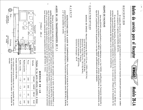 28-LA; Anglo Española de (ID = 651992) Radio