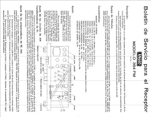 384-FM; Anglo Española de (ID = 748033) Radio