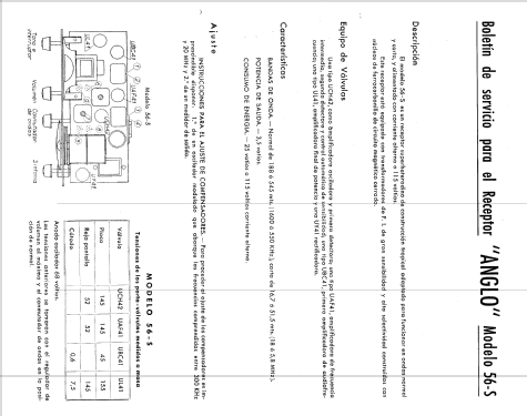 56-S; Anglo Española de (ID = 869832) Radio