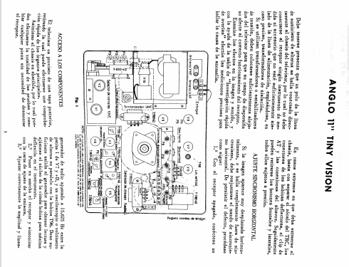 Tiny Visión 11' TP01-113; Anglo Española de (ID = 2564272) Television