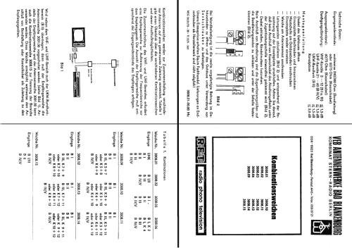 Kombinationsantennenweiche 3008.01; Antennenwerke Bad (ID = 1702461) Misc