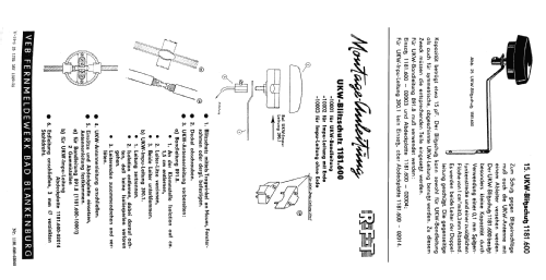 UKW-Blitzschutz 1181.600; Antennenwerke Bad (ID = 1704141) Misc