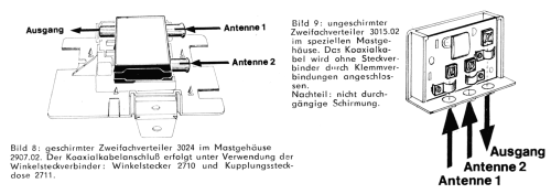 Zweifachverteiler 3015.02; Antennenwerke Bad (ID = 1656059) Divers