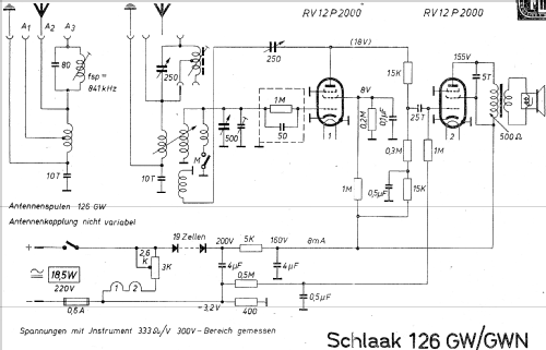 Schlaak 126GWN; Äola, Helmut Schlaak (ID = 1050328) Radio