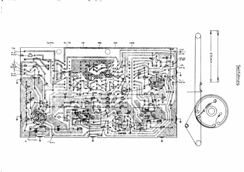 Tischkombi 6931; Apco AG Apparate (ID = 2563636) Radio