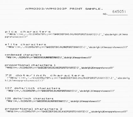 Imagewriter A9M0303; Apple Computer; (ID = 2312123) Computer & SPmodules