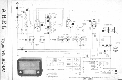 748AC-DC; Radio Arel A.R.E.L.; (ID = 94208) Radio