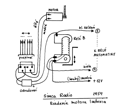 Simca-Radio ; Arel, Applications (ID = 2198729) Car Radio