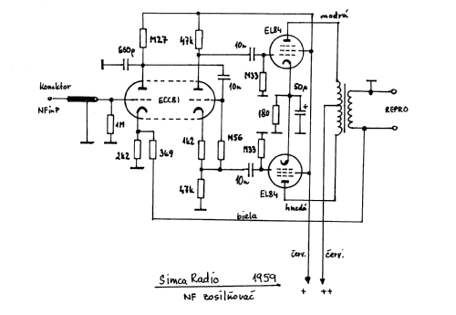 Simca-Radio ; Arel, Applications (ID = 2198730) Car Radio