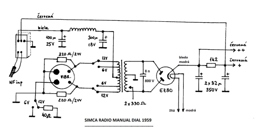 Simca Radio ; Arel, Applications (ID = 2329659) Car Radio