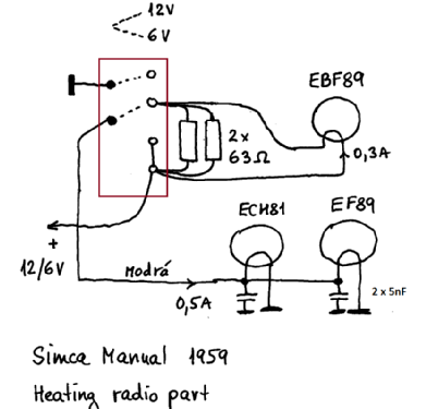 Simca Radio ; Arel, Applications (ID = 2329661) Car Radio