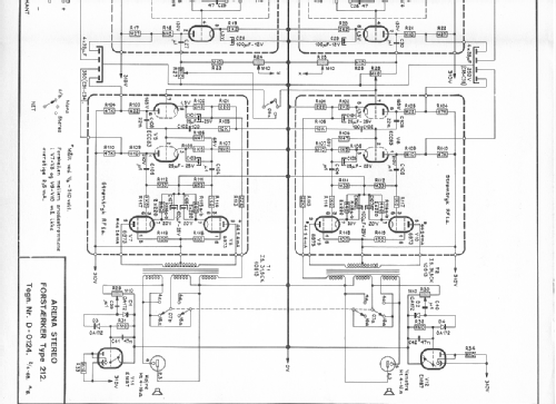 Stereo Forstærker 212; Arena, Hede Nielsens (ID = 1692367) Ampl/Mixer