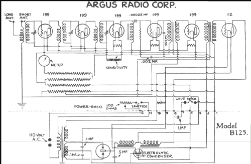 B125; Argus Radio Corp.; (ID = 219144) Radio