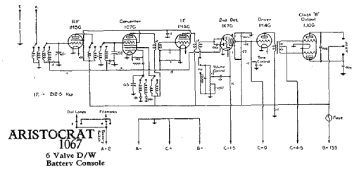 1067; Aristocrat, Syme E.S (ID = 2089083) Radio