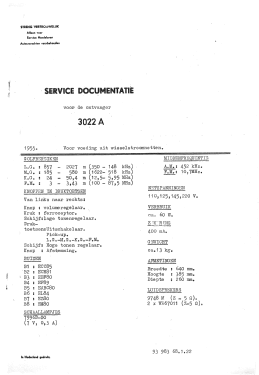 SA3022A; Aristona; Eindhoven (ID = 3076232) Radio