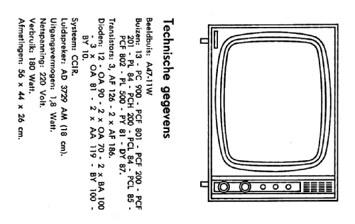 SA48T105A; Aristona; Eindhoven (ID = 2306577) Television