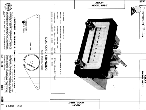 HFT-7 ; Arkay International (ID = 519102) Radio