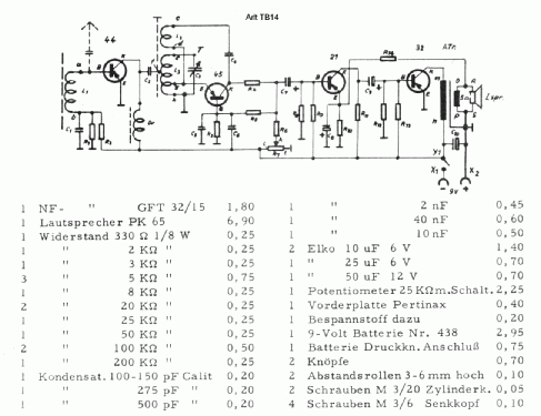 TB14; ARLT Radio (ID = 604838) Bausatz