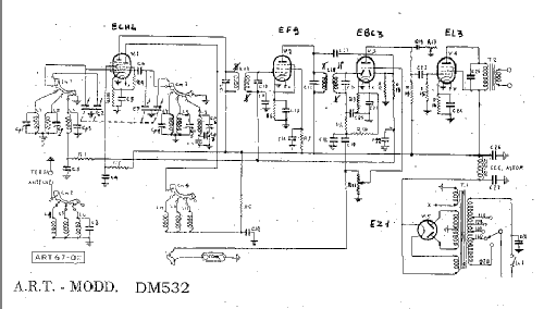 Depaphon DM532; ART - Panart; Milano (ID = 1528156) Radio