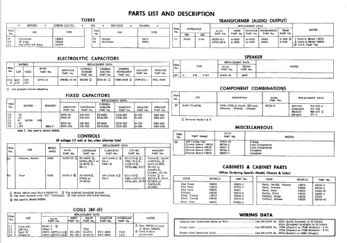 14R18 Ch= 1.81001; Arvin, brand of (ID = 552917) Radio