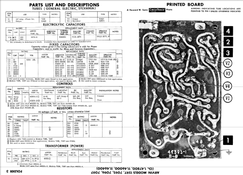 1957 Ch= 1.47800; Arvin, brand of (ID = 604286) Enrég.-R