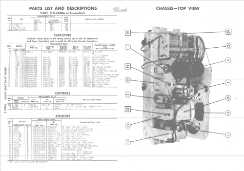 2410P Ch= RE-254; Arvin, brand of (ID = 1407061) Radio