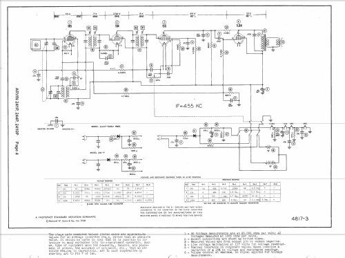 241P Ch= RE-255; Arvin, brand of (ID = 1406986) Radio