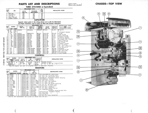 250-P Ch= RE-248; Arvin, brand of (ID = 1381139) Radio