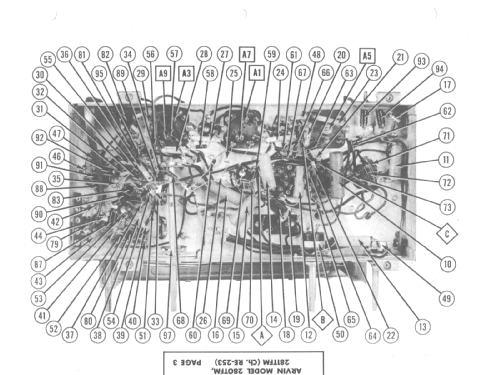 281TFM Ch= RE-253; Arvin, brand of (ID = 1389301) Radio