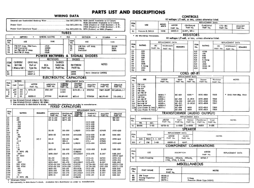 31R26 Ch= 1.64901; Arvin, brand of (ID = 935979) Radio