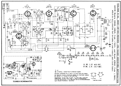 33R29 Ch= 1.74301; Arvin, brand of (ID = 176429) Radio