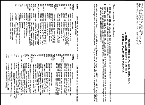 350-PL Ch= RE-267-2; Arvin, brand of (ID = 241821) Radio