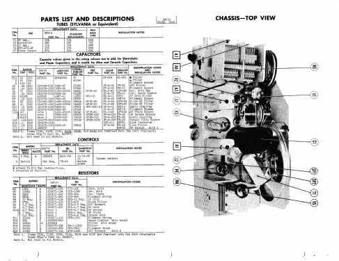 350P Ch= RE-267; Arvin, brand of (ID = 437942) Radio