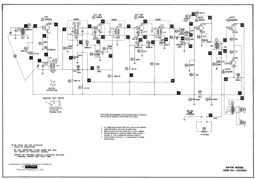 3588 Ch= 1.45200; Arvin, brand of (ID = 644345) Radio