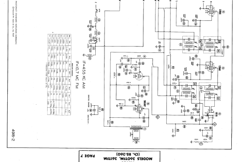 360TFM Ch= RE-260; Arvin, brand of (ID = 437960) Radio