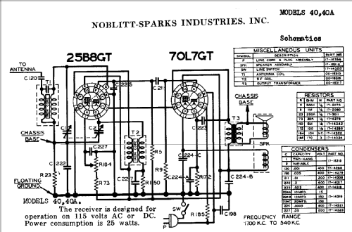 Arvin 40A 'Mighty Mite' ; Arvin, brand of (ID = 1329562) Radio