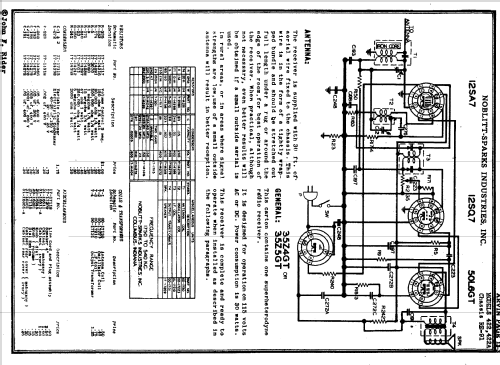 422 Ch= RE-91; Arvin, brand of (ID = 275769) Radio