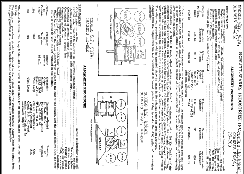 442 Ch= RE-200; Arvin, brand of (ID = 295949) Radio