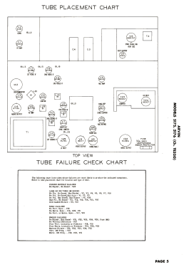 5176 Ch= TE320; Arvin, brand of (ID = 3090374) Television