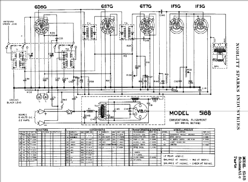 518B Farm Radio ; Arvin, brand of (ID = 430513) Radio