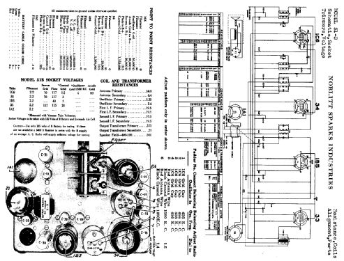 51B ; Arvin, brand of (ID = 431219) Radio