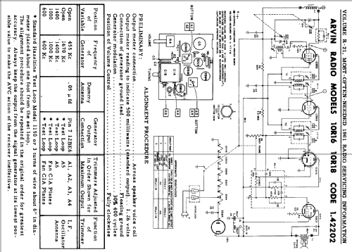 51R23 Ch= 1.42202; Arvin, brand of (ID = 447515) Radio