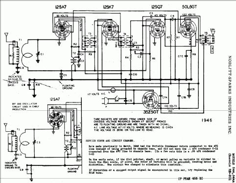 544R Ch= RE-201; Arvin, brand of (ID = 437701) Radio