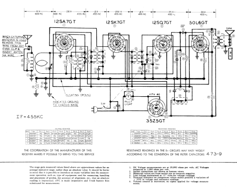 552N Ch= RE-231; Arvin, brand of (ID = 618772) Radio