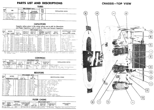 552N Ch= RE-231; Arvin, brand of (ID = 618773) Radio