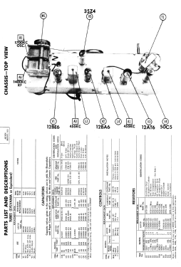 553 Ch= RE-308; Arvin, brand of (ID = 3018199) Televisore