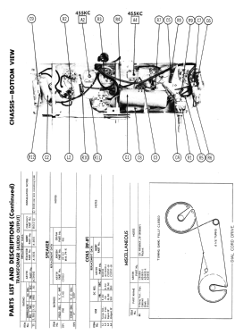 553 Ch= RE-308; Arvin, brand of (ID = 3018200) Télévision